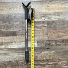 Remington Adjustable Monopod Shooting Stick for Rifle, Y-Shaped Rest, Black