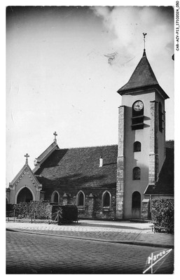 CAR-ACYP13-0733-93 - LA COURNEUVE - Kirche Saint Lucien