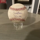 Randy Johnson Signed Win 246 Game Used Baseball Steiner Auto Arizona HOF Rare