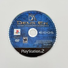 Deus Ex: The Conspiracy (Sony PlayStation 2 PS2, 2002) DISC ONLY TESTED!