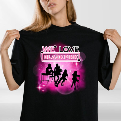 Black Pink Concert T-shirt, Dead Tour 2025 T Shirt, Lisa kpop Fan Shirt Unisex
