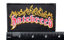   HATEBREED METAL BAND MUSIC BATTLE JACKET VEST HAT EMBROIDERED IRON ON PATCH