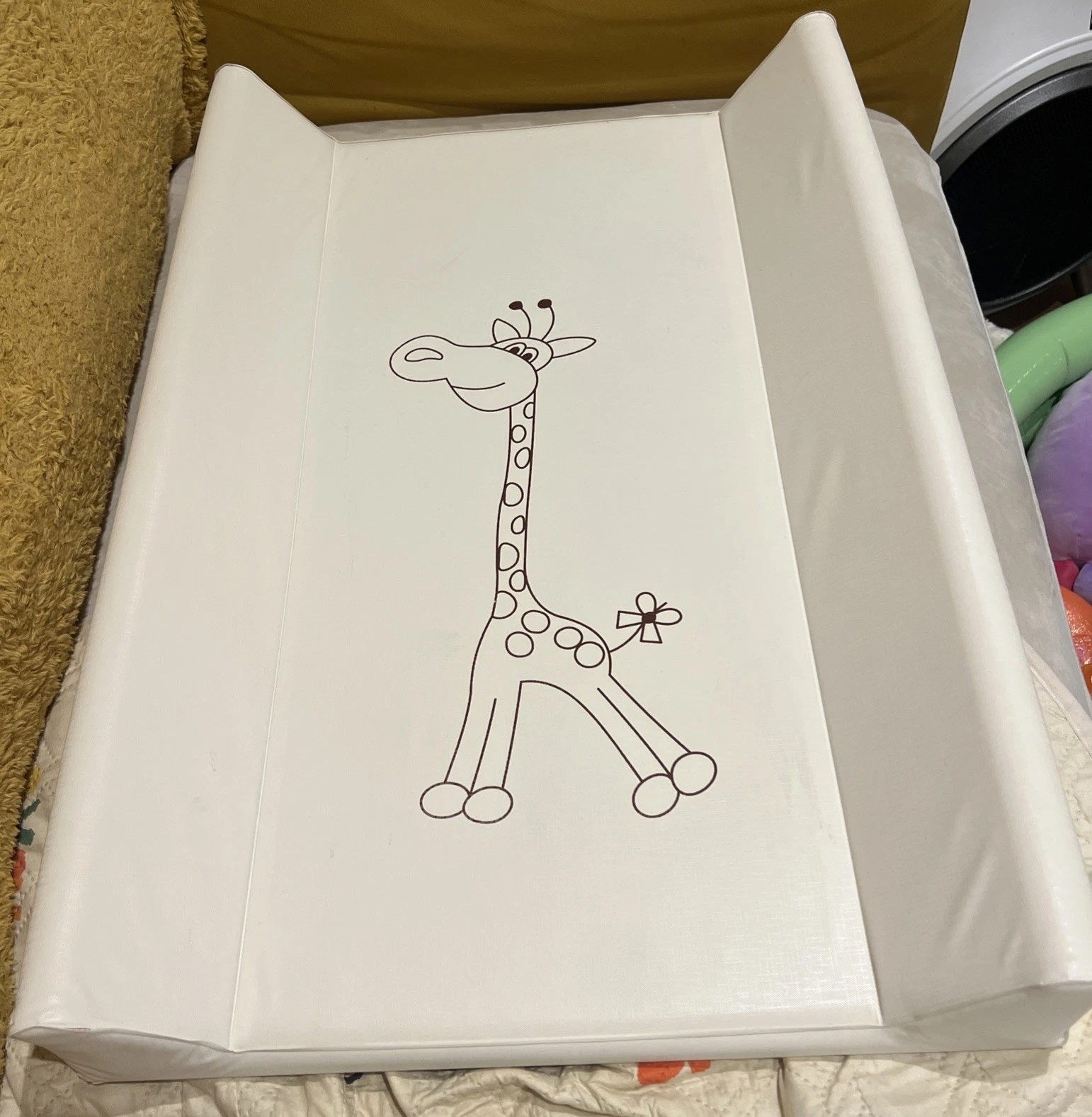 Baby Changing Mat Padded Hard Base 70x50cm Giraffe Design
Opens in a new window or tab