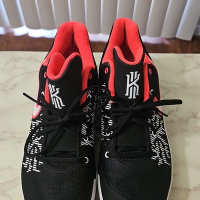 Jordan Fly Lockdown basketball shoes (black/white with infrared accents)