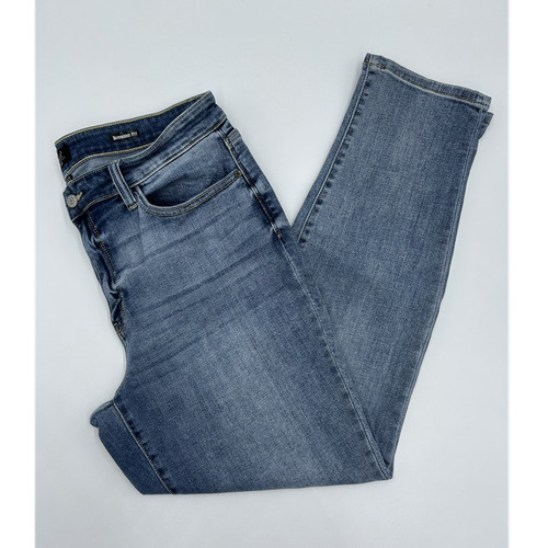 Judy Blue Boyfriend Fit Women's Jeans Medium Wash Blue Stretch Denim Pockets