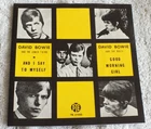 David Bowie And The Lower Third – And I Say To Myself  - US ‎ - EX+