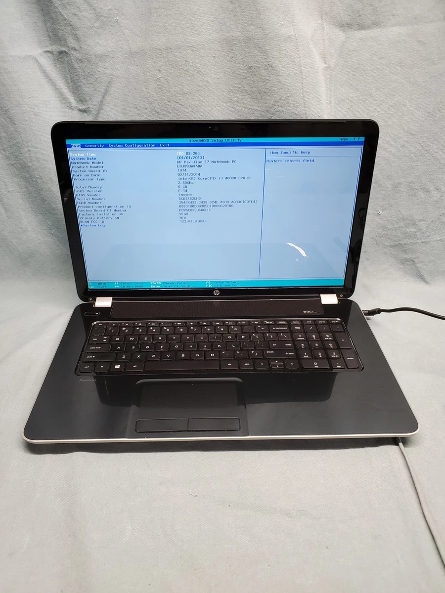 Hp Pavilion 17 Notebook for sale - eBay
