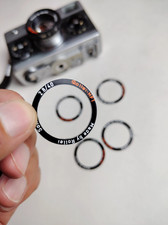 For Rollei 35 S SE Sonnar Lens Front Cover Name Type Plate Replacement Part