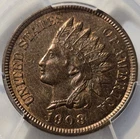 U.S. 1908 Indian Head Cent - 1c - PCGS MS64BN