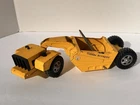 Tonka Pressed Steel Scraper & Excavator Yellow Black Construction Vehicles
