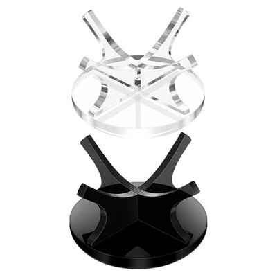 Klar Softball Display Rack 2er Pack Baseball Halter für handsignierte Bälle
