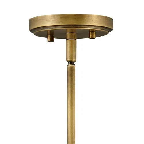 Hinkley Watson Medium Pendant - Mid-Century Modern, Clear Seedy Glass Globe, - Picture 8 of 8