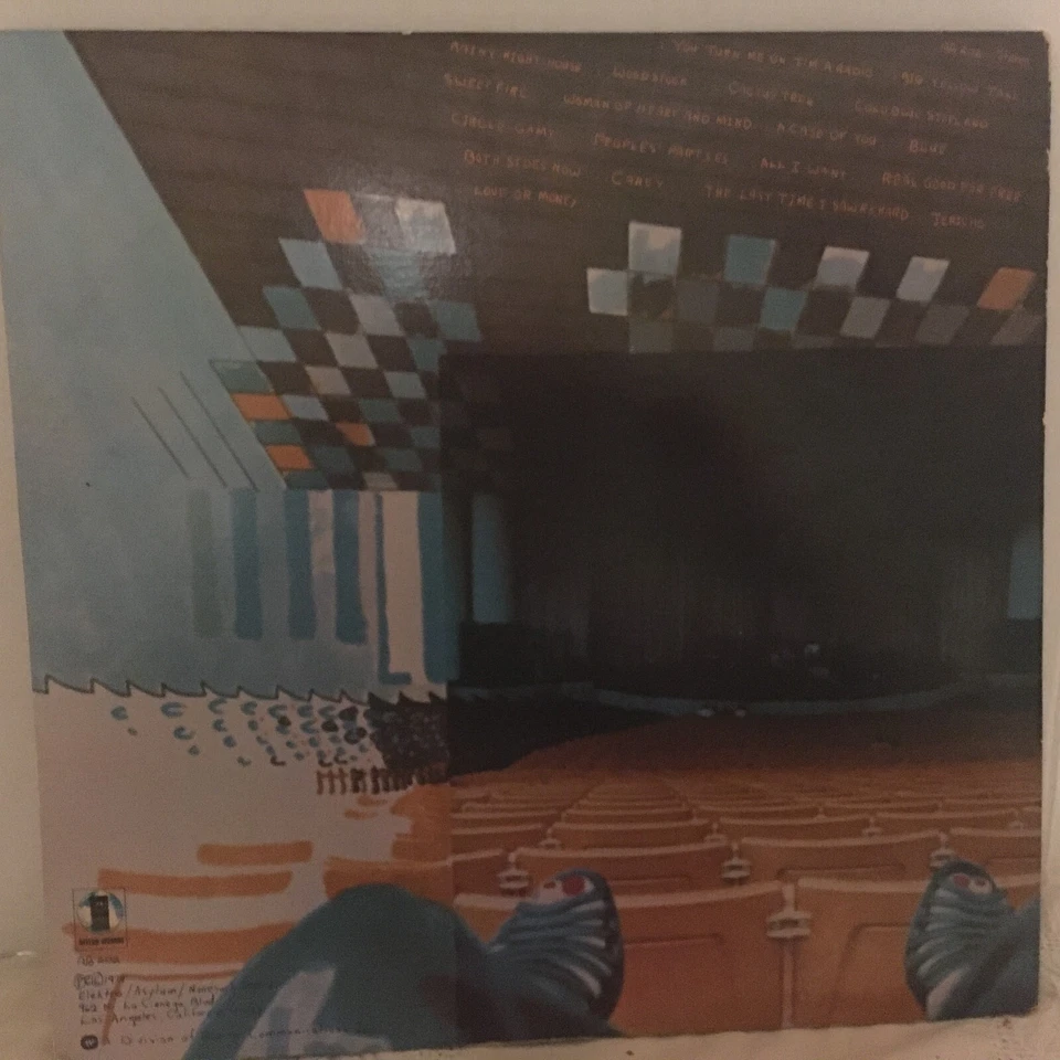 Joni Mitchell   LP   Miles of Aisles Foto 2 de 4