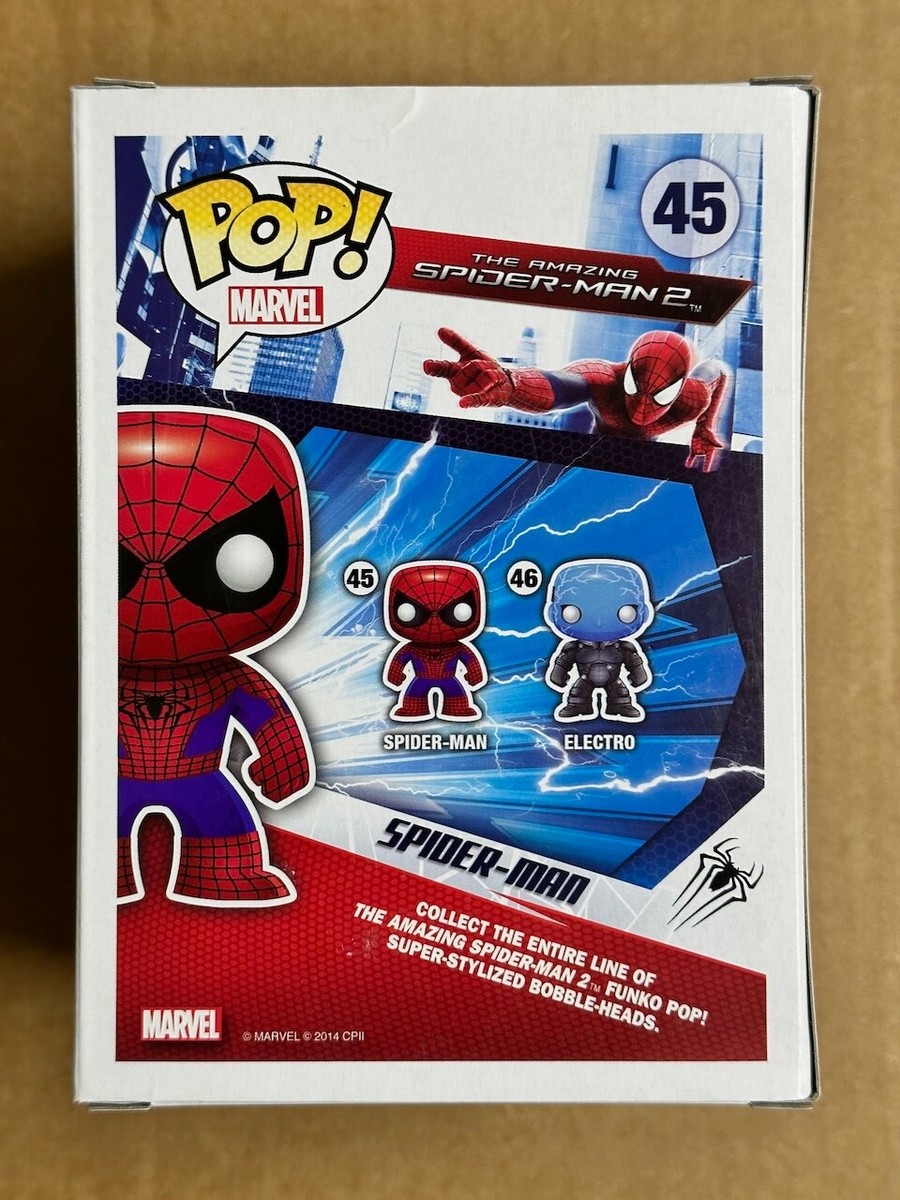 Funko POP! The Amazing Spider-man 2 - Spider-man #45 Funko POP! The Amazing Spider-man 2 - Spider-man #45