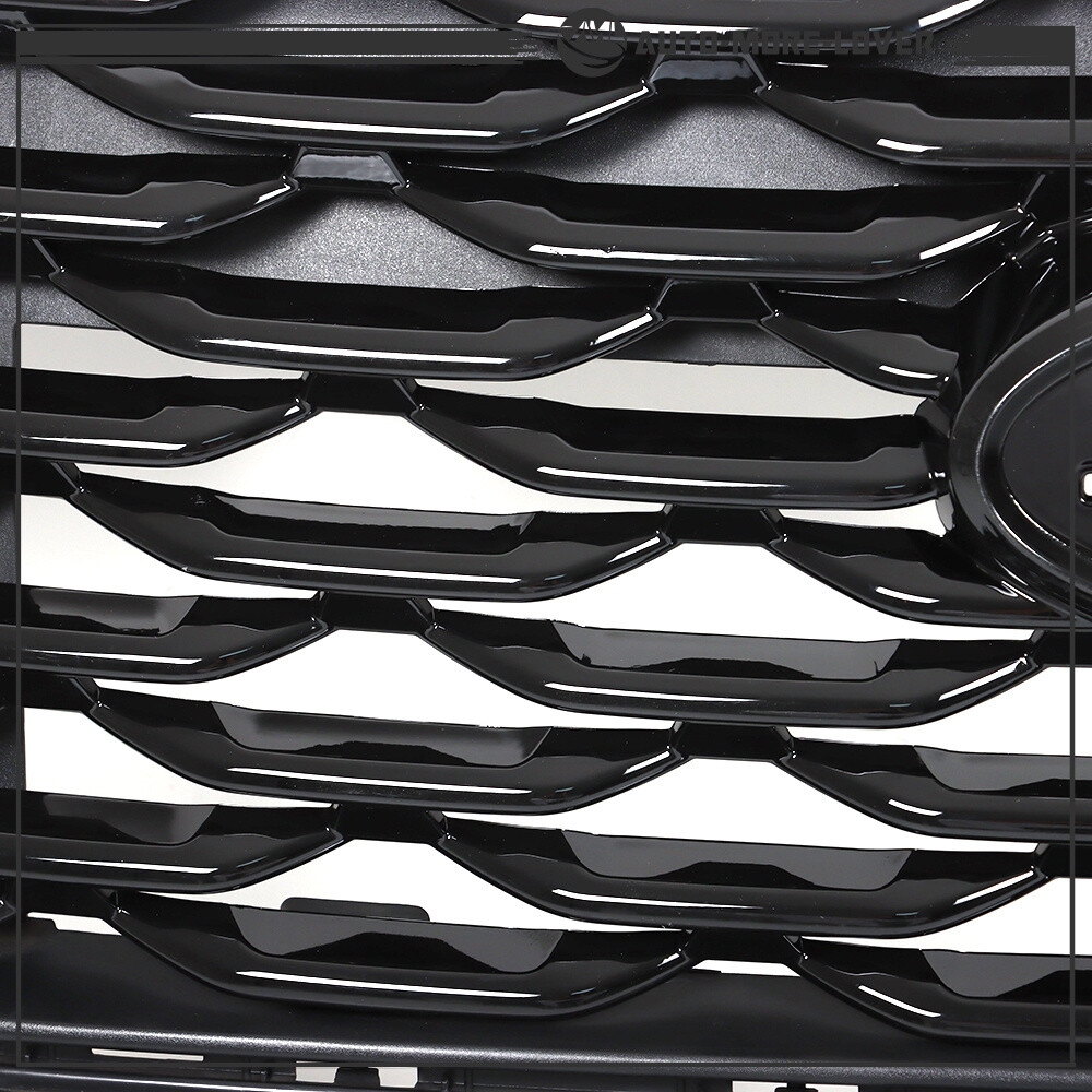 Front Grille LB5Z-8200-GC Gloss Black Fit For 2020 2021 2022 Ford