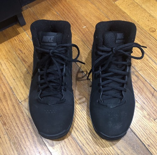 Nike Air Visi Pro 3 Black Nubuck Hightops * Mens 6 US 24 cm | eBay