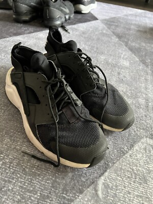 Nike Huarache Run Ultra Huarache Ultra Mens Black And White Men's