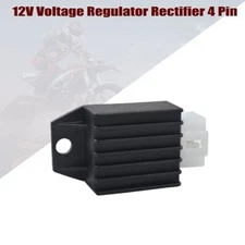12V Voltage Regulator Rectifier 4 Pin for Dirt Pit Bike Scooter GY6 ATV GO KART