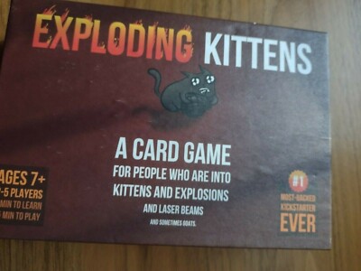 Exploding Kittens Kartenspiel Familienfreundlich Erwachsene Party 