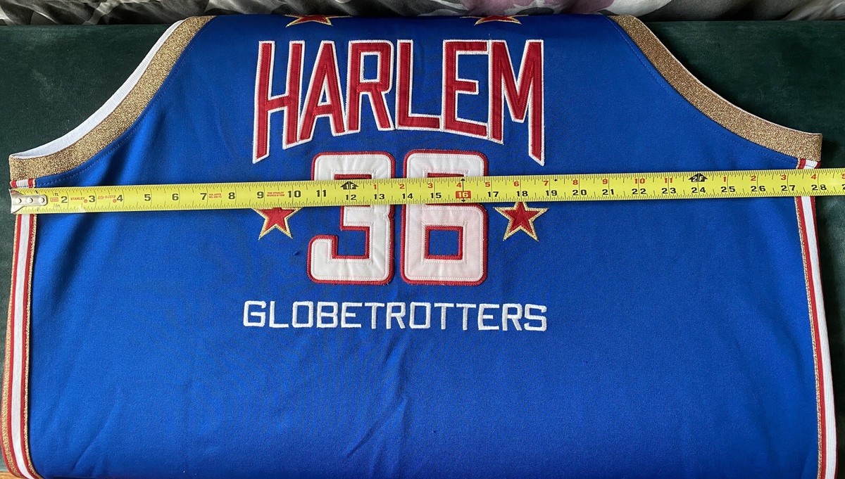 ハーレム グローブトロッターズ プラチナムフブ Harlem Fubu☆ＸＬ Harlem Globetrotters Platinum Fubu “Meadowlark” #36 Size