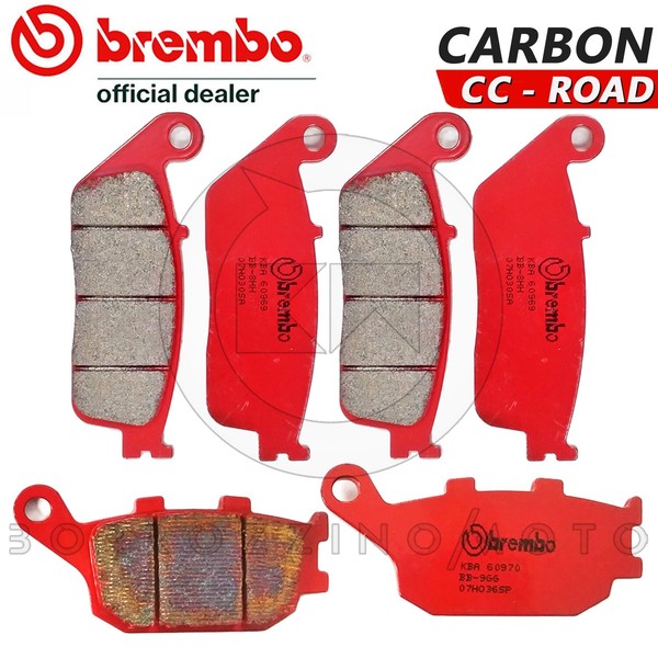 BremsbelÄGe Brembo Sinter Vorn + Hinten Honda CB 750 1992 - 1995-image