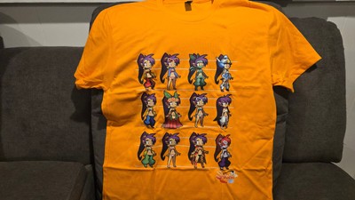 Shantae Half 1/2 Genie Hero Costumes T-Shirt New Medium