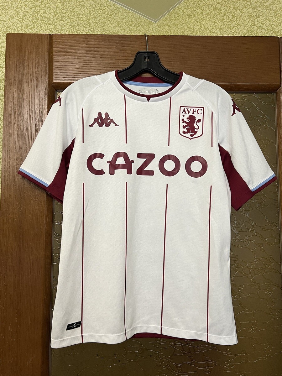 Aston Villa Kappa ホワイトジャージ KAPPA ASTON VILLA 2021/22 AWAY JERSEY WHITE - Soccer Plus