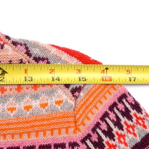 Neu mit Etikett J. Crew Pullover Fair Isle Lammwollmischung Cropped Sweater BD415 Damen Small - Bild 15 von 17