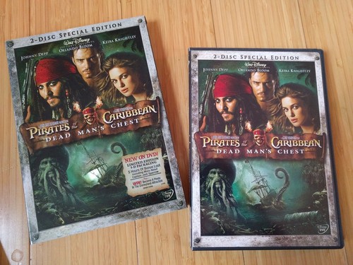 DVD set: Pirates of the Caribbean 1 & 2 & 3 DVD special collector's editions - Picture 4 of 6