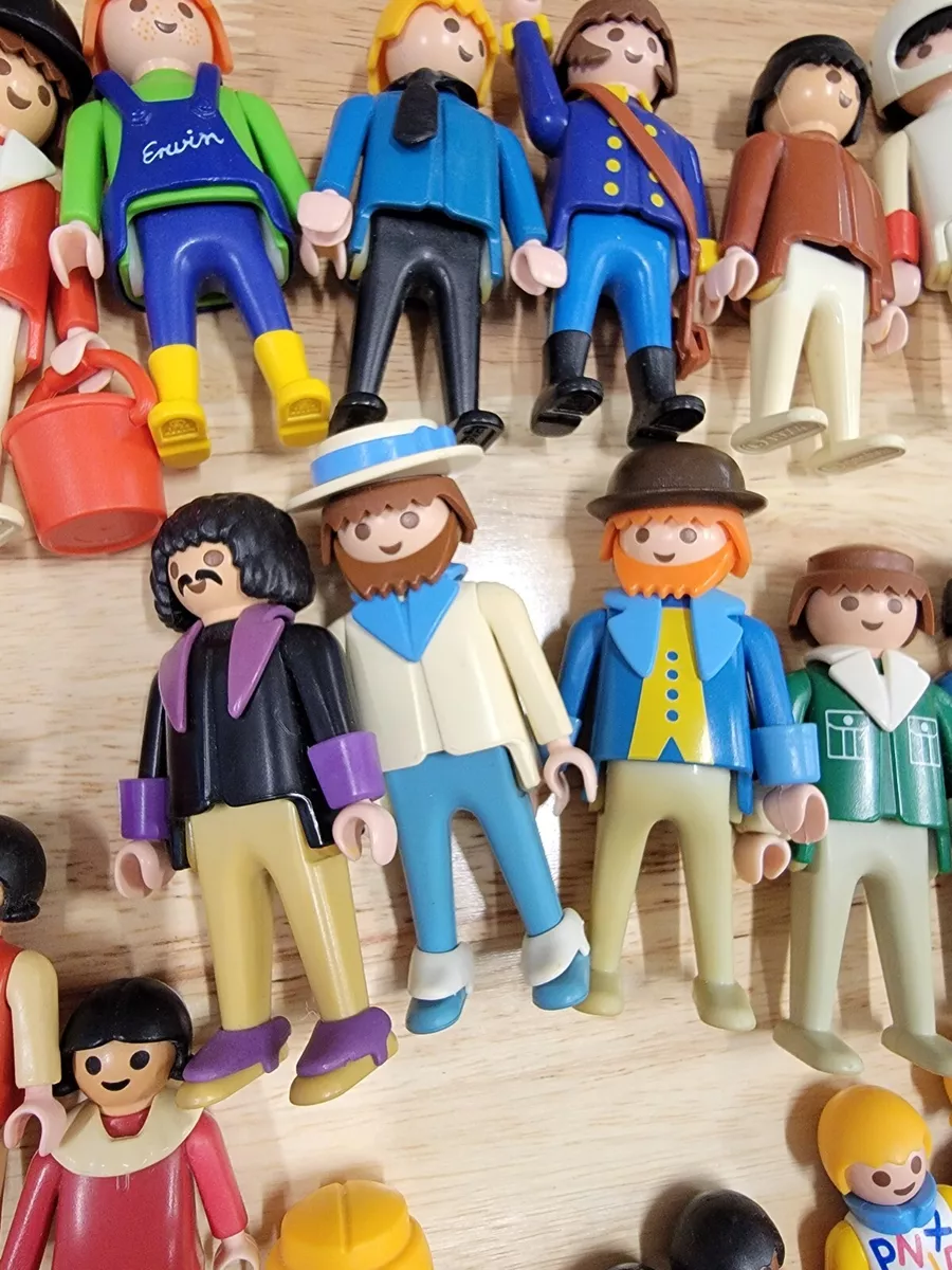 Lote Playmobil Sorveteiro Crianças Bonecos Geobra Trol