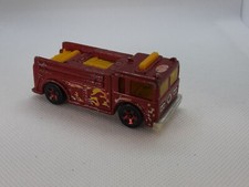 Hot Wheels 1976 Red and Yellow Fire-Eater with Flames and Red Spokes Used D225