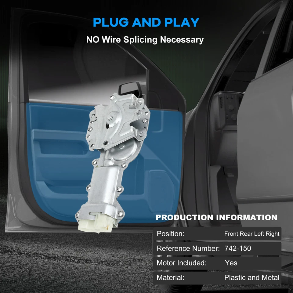 For 1990-1992 Chevy Camaro Front or Rear Left or Right side Window Regulator - Изображение 3 из 4