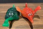 Vintage Set of 2 Scary Scooters Jigglers Monsters Friction Toys — photo 2