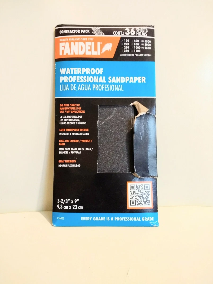 Fandeli Waterproof Sandpaper 3