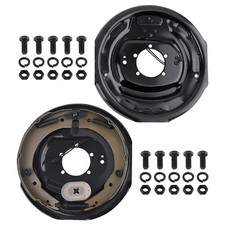2x Driver Passenger Side 12 X 2 Electric Trailer Brake Assembly For 7000 Lbs 2x Driver Passenger Side 12 X 2 Electric Trailer Brake Assembly For 7000 Lbs