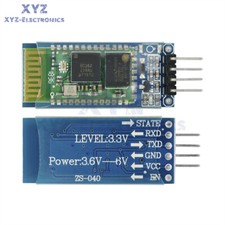 HC-06 4 Pin Wireless Serial RS232 Bluetooth RF Transceiver Module With backplane