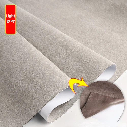 Self Adhesive Suede Fabric Film Sticker Stretch DIY Car Interior 50x150cm - Picture 9 of 37
