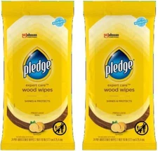 Multi-Surface Furniture Polish Wipes, Works on Wood, Granite, and Leather, Clean