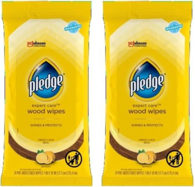 #ad Multi Surface Furniture Polish Wipes Works on Wood Granite and Leather Clean $14.06