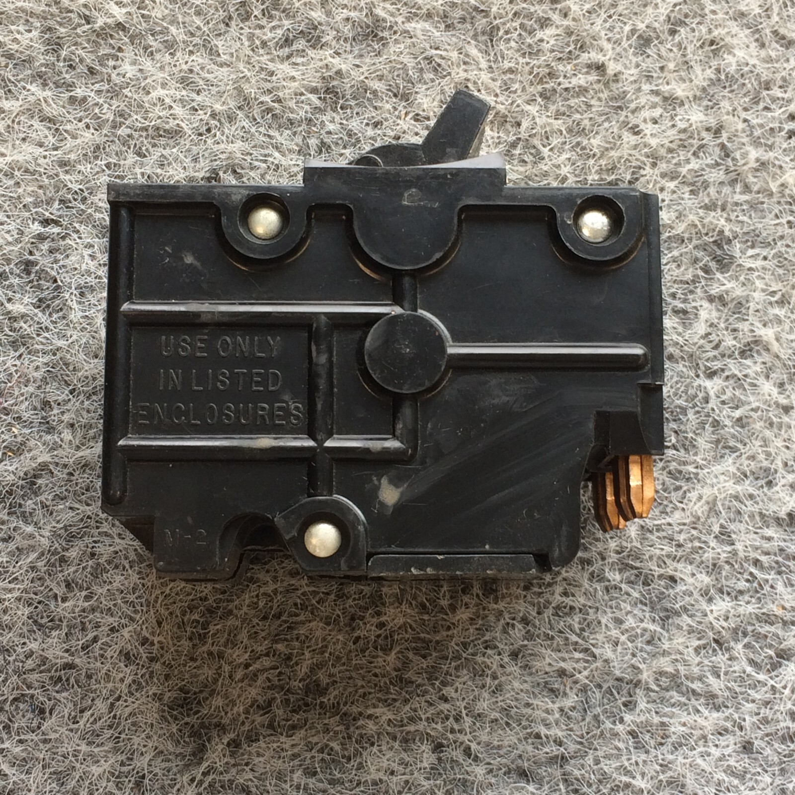  Federal Pacific AMERICAN FPE NA230 30 AMP 2 POLE  THICK NA-230 RED handle