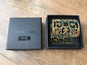 Authentic Brand Jacques Dessange PARIS Gold Plated Bracelet - Comes In Box