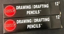 Lot of 24 Vtg (2 dozen) PRANG Drawing Drafting Pencils B New in Box