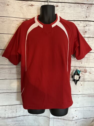Easton Short Sleeve Escape Jacket baseball Size XS Red - Picture 1 of 8