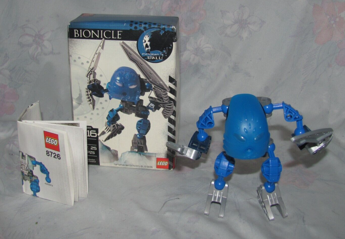 2006 Lego Bionicle Set 8726 Complete with Box 673419077057|