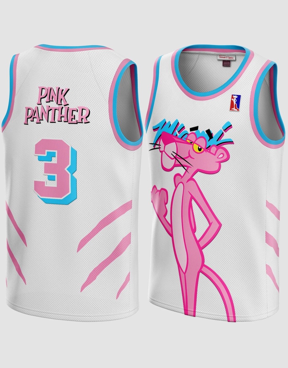 pink panther jersey dress Pink Panther NBA Miami Vice Basketball Jersey Women's Sz XXXL Sleeveless Tank