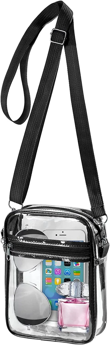 Clear Crossbody Purse with Chain Strap – Shop Martins FC