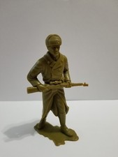 Large 6" Russian Soldier Louis Marx World War II WW2 OLIVE DRAB GREEN