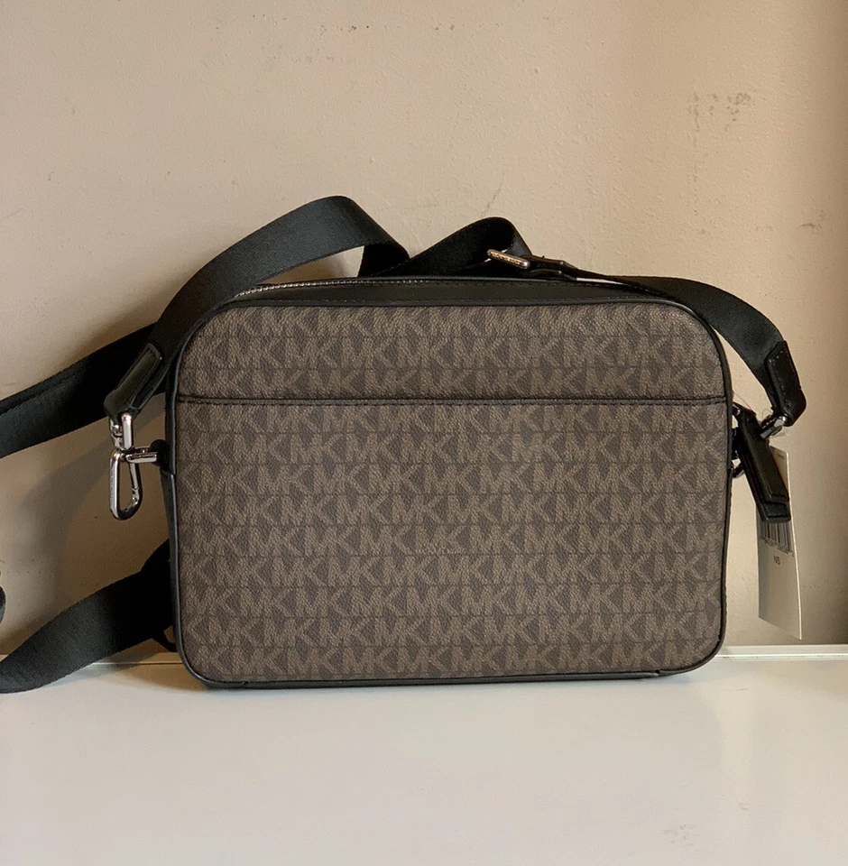 Michael Kors Cooper Utility Crossbody Bag Brown/Black BNWT - Image 2 of 4