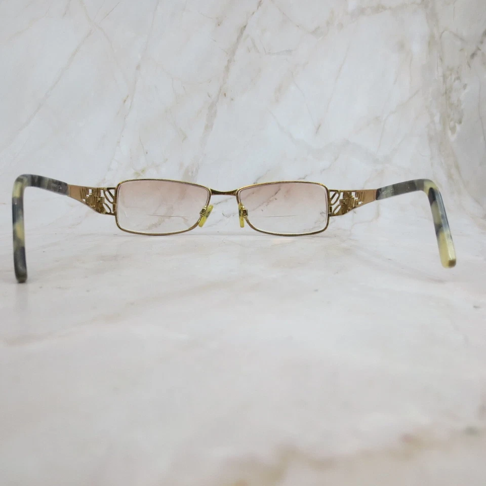 Gafas de sol Cazal montura mod.4164-col dorado tortuga metal medio borde rectangular Foto 4 de 4