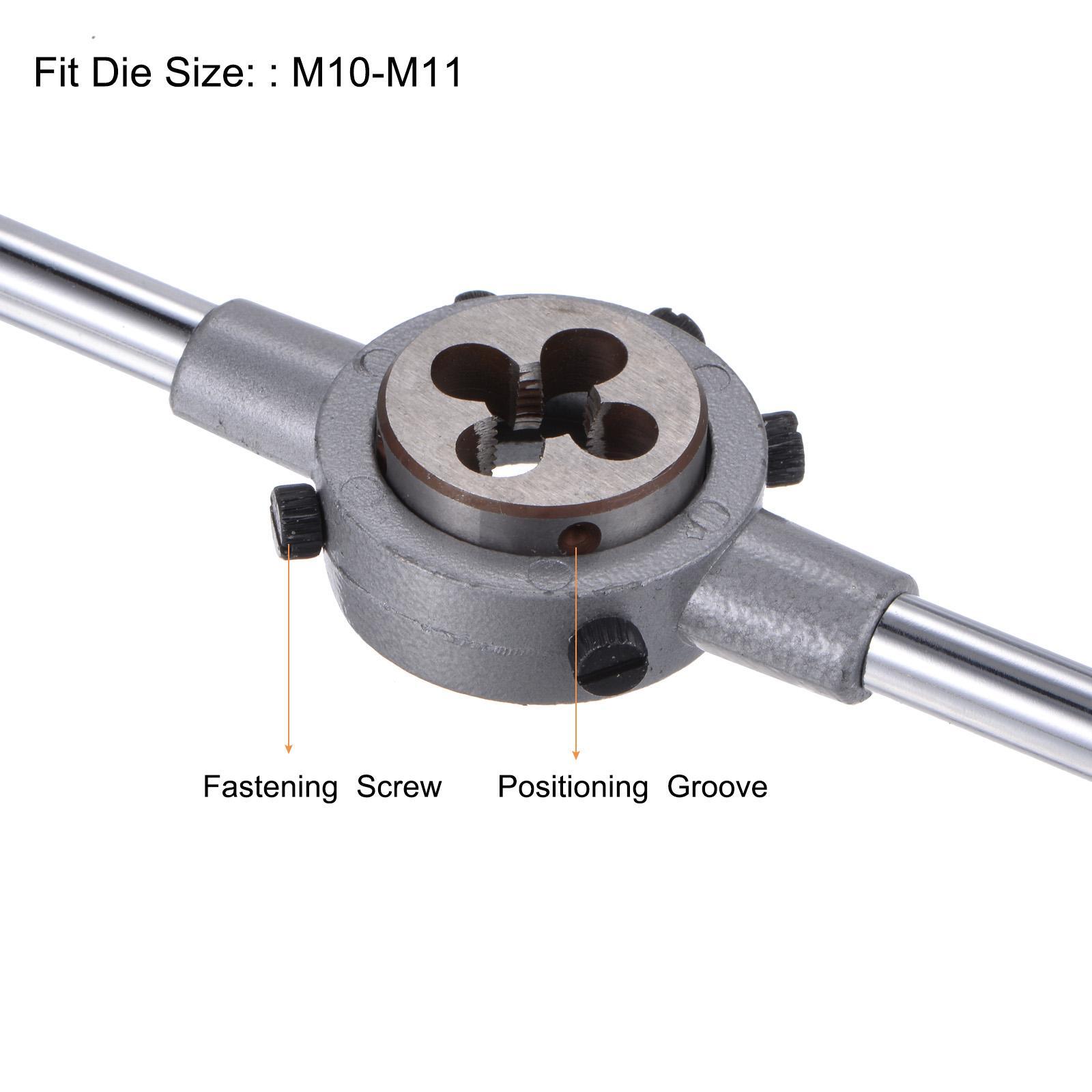 Filiera A Mano M10 X 0.75 In Acciaio 9Si-Cr - Utensile Per Filettatura Metrica Di Alta Precisione - Foto 5